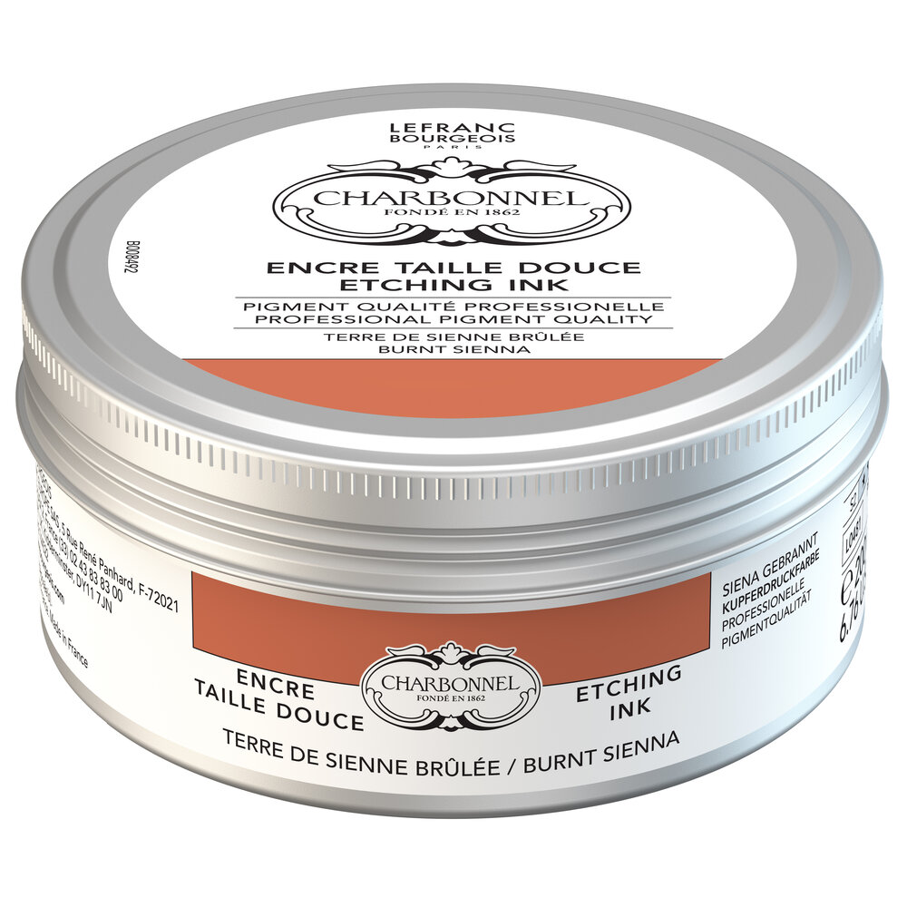 Image of Tryckfärg Charbonnel Ink. Etsning 200ml Burnt sienna S2 331497 3013643016069