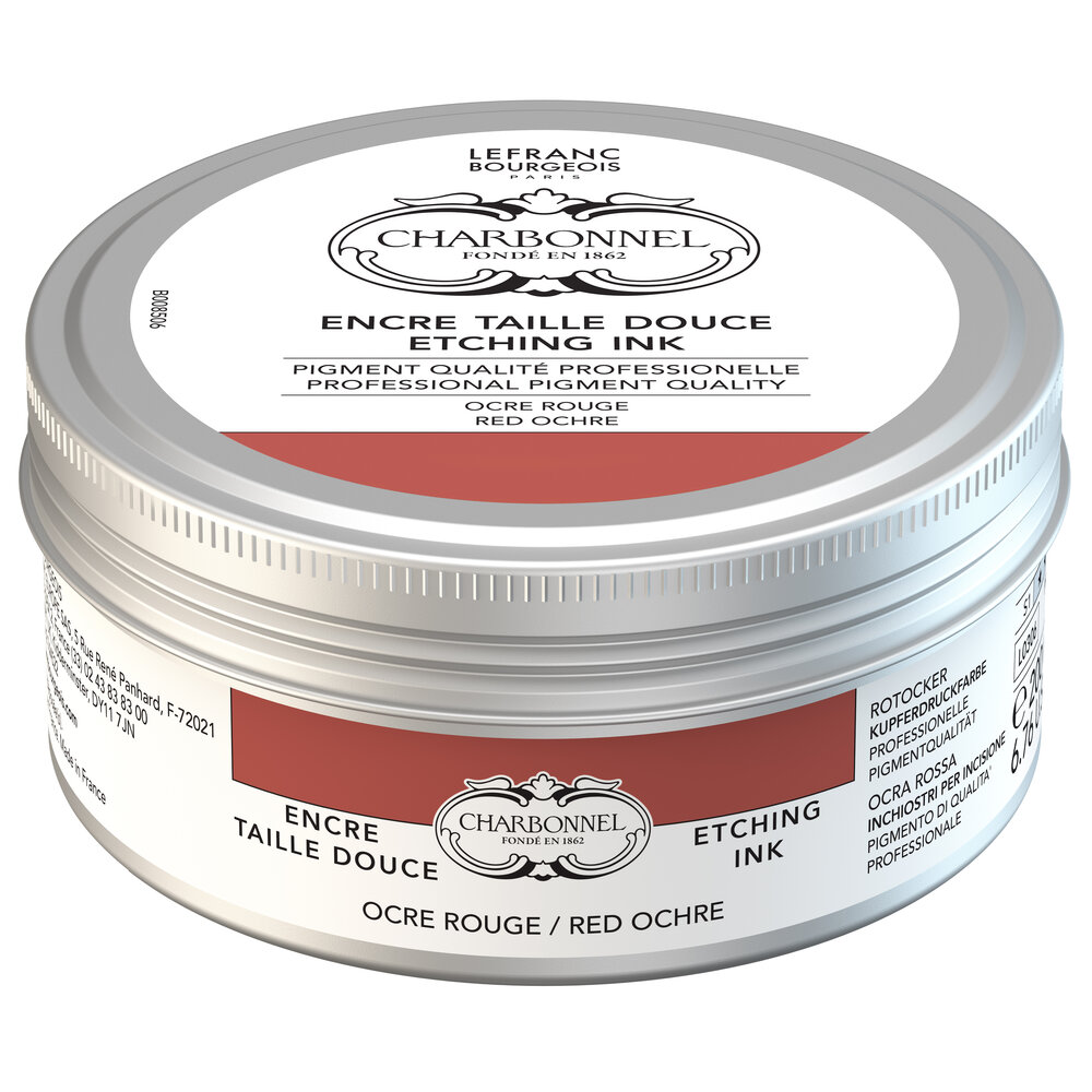 Image of Tryckfärg Charbonnel Ink. Etsning 200ml Red ochre S1 331496 3013643016076