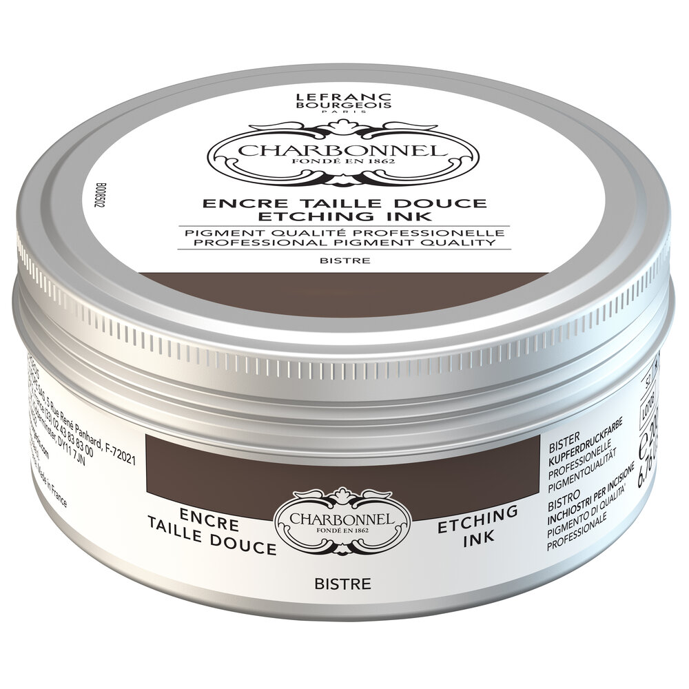Image of Tryckfärg Charbonnel Ink. Etsning 200ml Basic bistre S2 331500 3013643016106