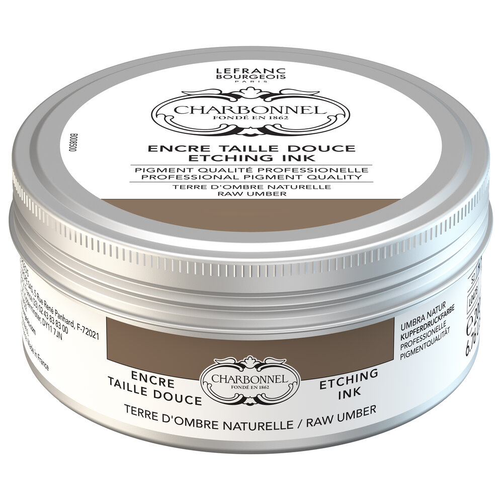 Image of Tryckfärg Charbonnel Ink. Etsning 200ml Raw umber S2 331503 3013643016113