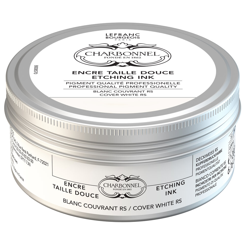 Image of Tryckfärg Charbonnel Ink. Etsning 200ml Covering white RS S2 331006 3013643016250