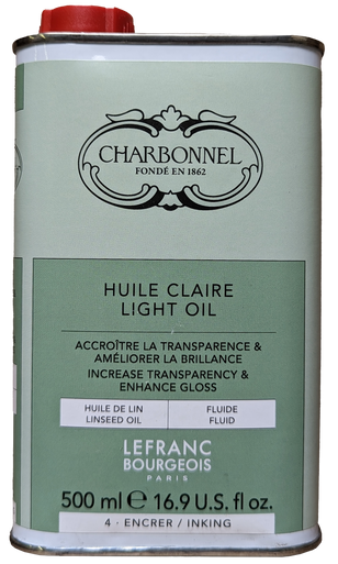 Image of Tryckfärg Charbonnel Ink. Etsning Medium Light oil 500 ml 331120 3013643016496