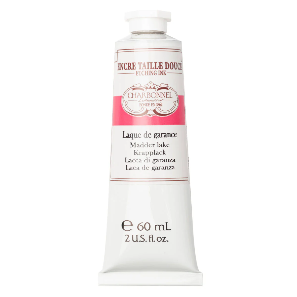 Image of Tryckfärg Charbonnel Ink. Etsning 60ml Madder lake S5 331874 3013643015338