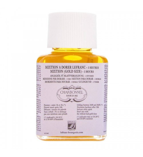 Image of Förgyllning L&B 3 hours gold size 75ml 332367 3013643323679