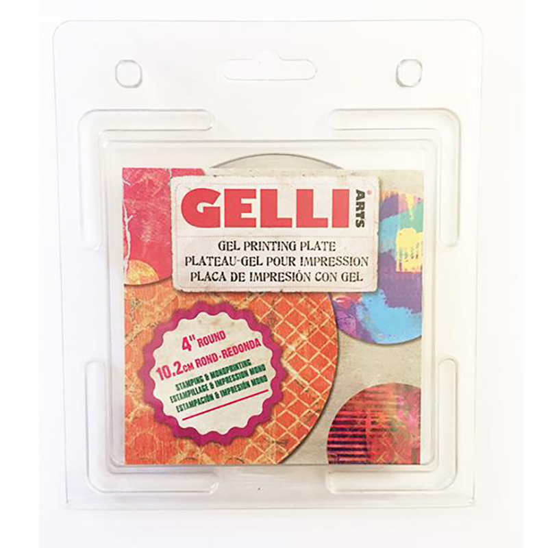 Image of Tryckplatta Gelli Arts - Gel Plate Round 10cm 821997 091037821997