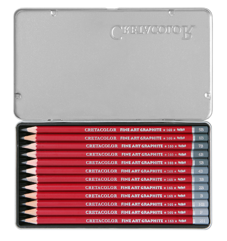 Image of BlyertsPennset Cretacolor Grafit 12 pennor. 16052 9002592160521