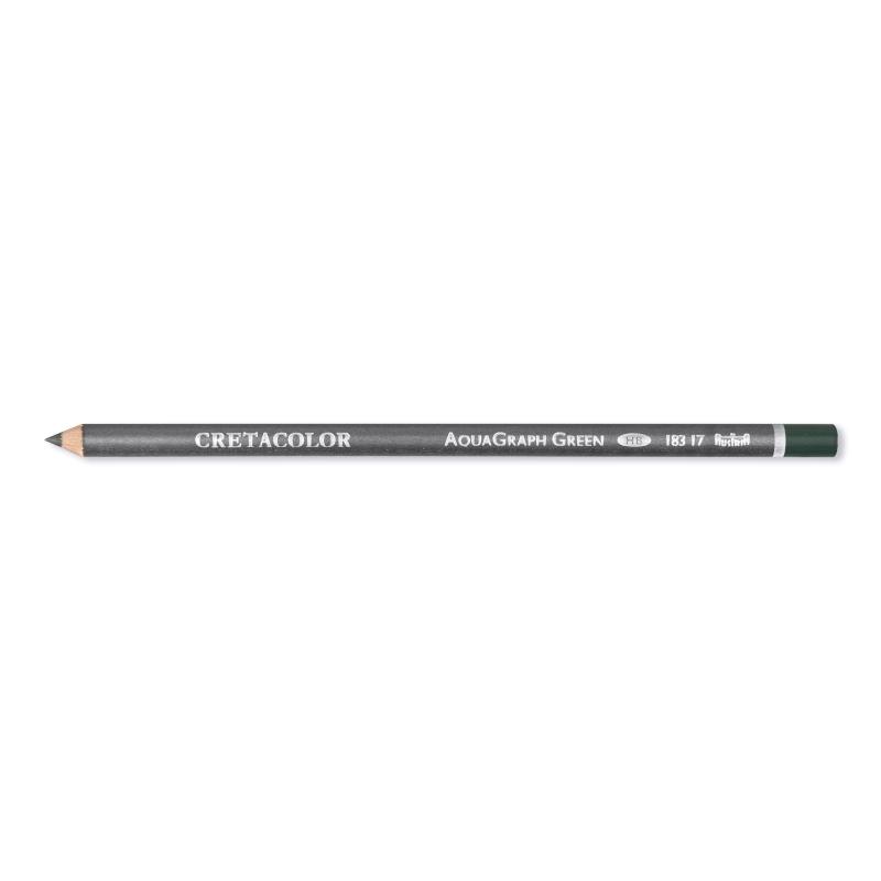 Image of Akvarellpenna Cretacolor Graphit Aquarell HB Green (3F) 18317 9014400303891