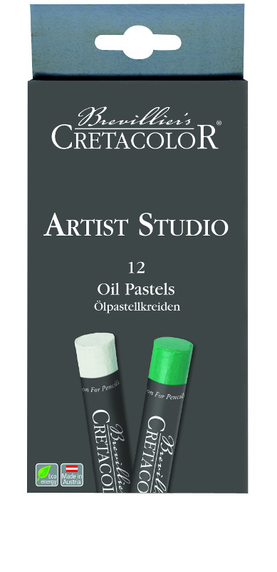 Image of Oljepastellset Cretacolor Artist Studio Line - Oil Pastel set 12 kritor 38112 9014400176686