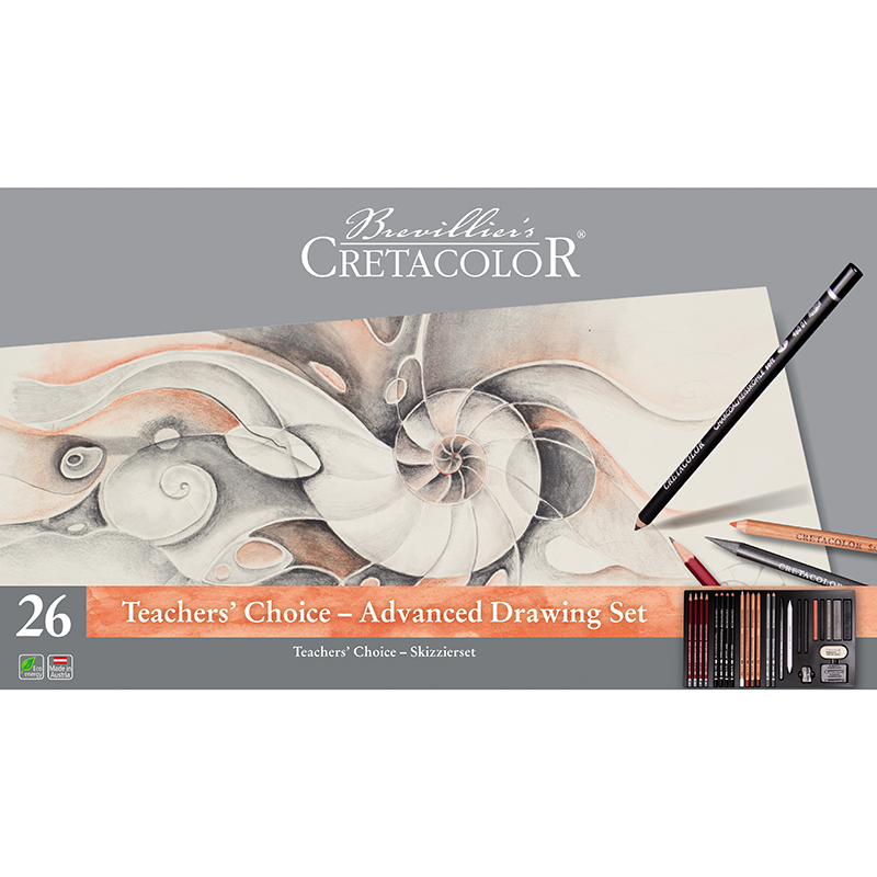 Image of Pennset Cretacolor Teachers Choice Adv. 27delar 40042 9002592400429