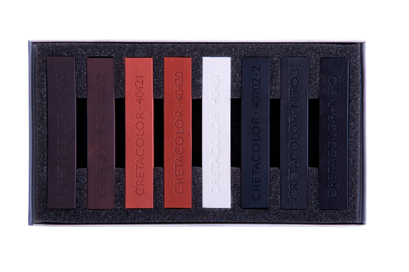 Image of Pastellkritset Cretacolor ArtStick 8kritor 13x6mm (24F) 40499 9014400221287