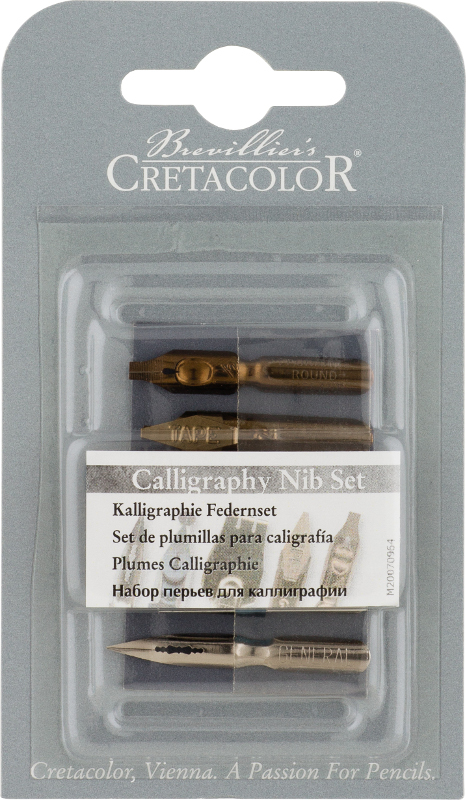 Image of Kalligrafispets Cretacolor Set 5 olika spetsar 43110 9002592431102