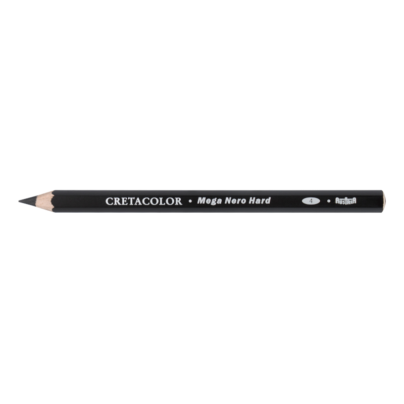 Image of Ritkolspenna Cretacolor Skiss MEGA Nero Pencils, hard (12F) 46148 9014400325046