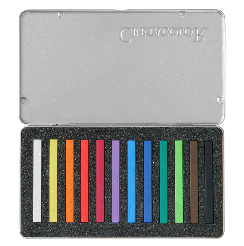 Image of Pastellset Cretacolor Carre 12 kritor. (6F) 48012 9002592480124