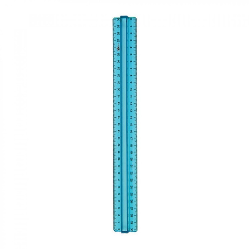 Image of Linjal Blåfärgad plast.  573 930573 8004957007190