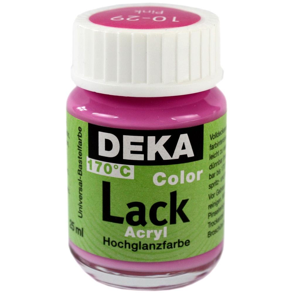 Image of Hobbyfärg DEKA Lack 50 ml Pink  1029 (6F) 710429 4016785104297