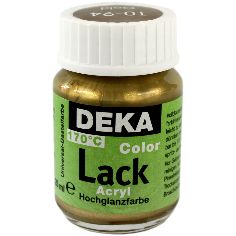 Image of Hobbyfärg DEKA Lack 50 ml Guld  1094 (6F) 710494 4016785104945
