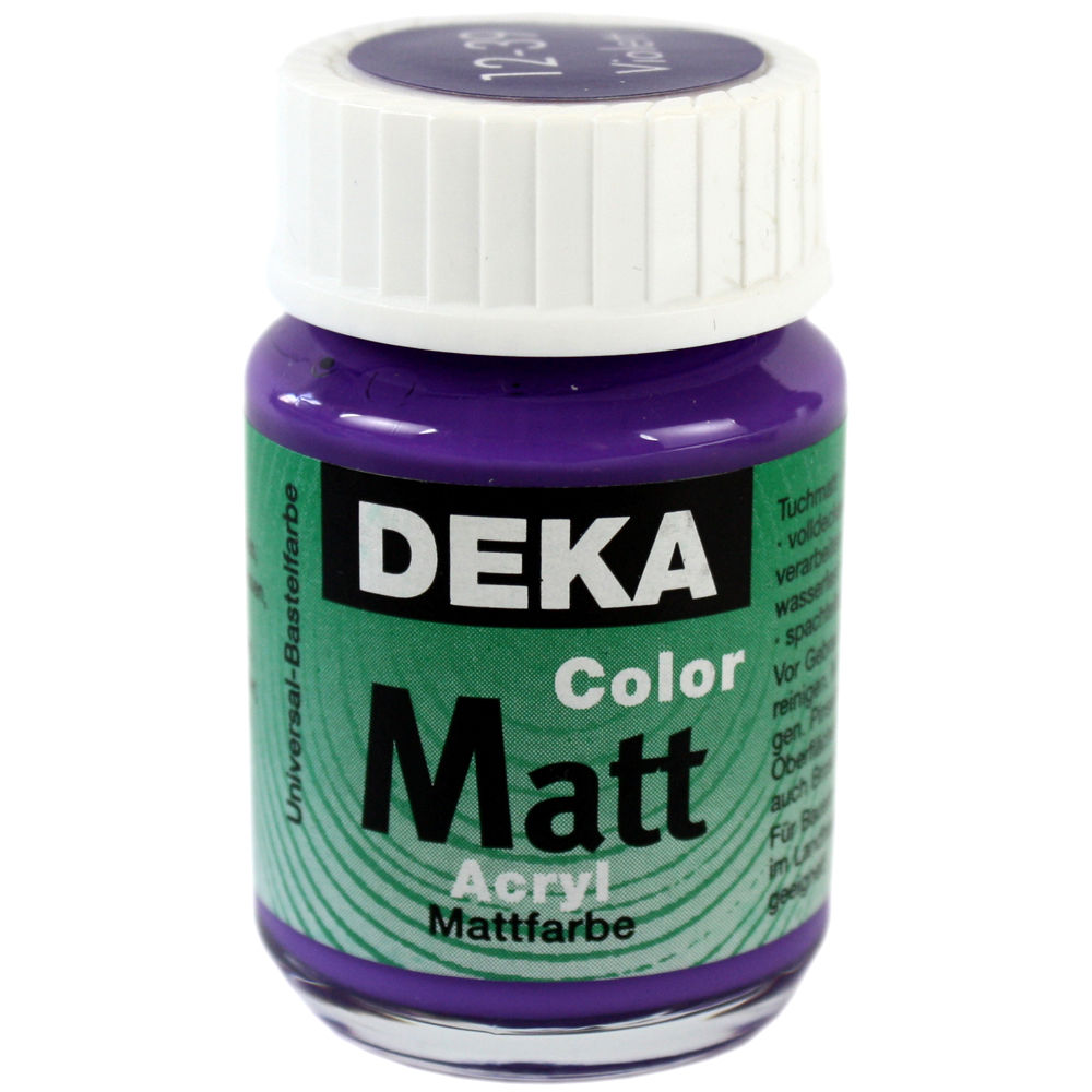 Image of Hobbyfärg DEKA ColorMatt 50 ml Violet  1239 (6F) 712439 4016785124394
