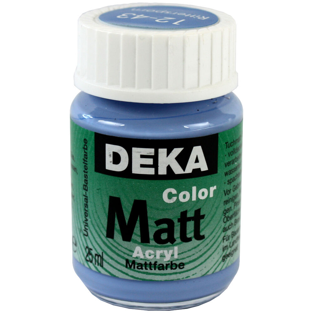 Image of Hobbyfärg DEKA ColorMatt 50 ml Riddar blå  1243 (6F) 712443 4016785124431