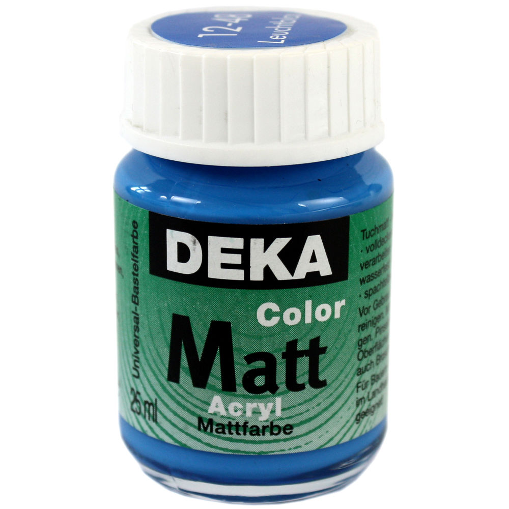 Image of Hobbyfärg DEKA ColorMatt 50 ml Ljusblå  1248 (6F) 712448 4016785124486