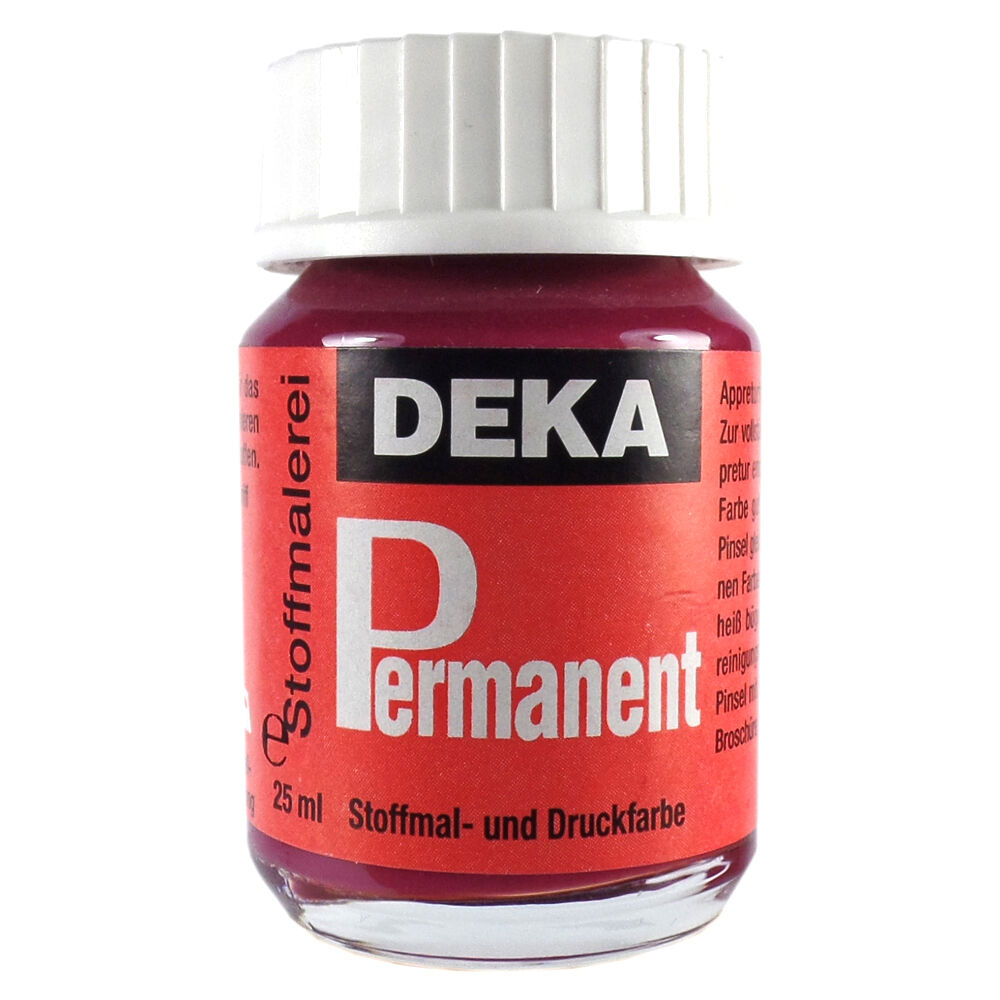 Image of Tygfärg DEKA Perm. 50 ml Vinlöv  2024 (6F) 720424 4016485204249