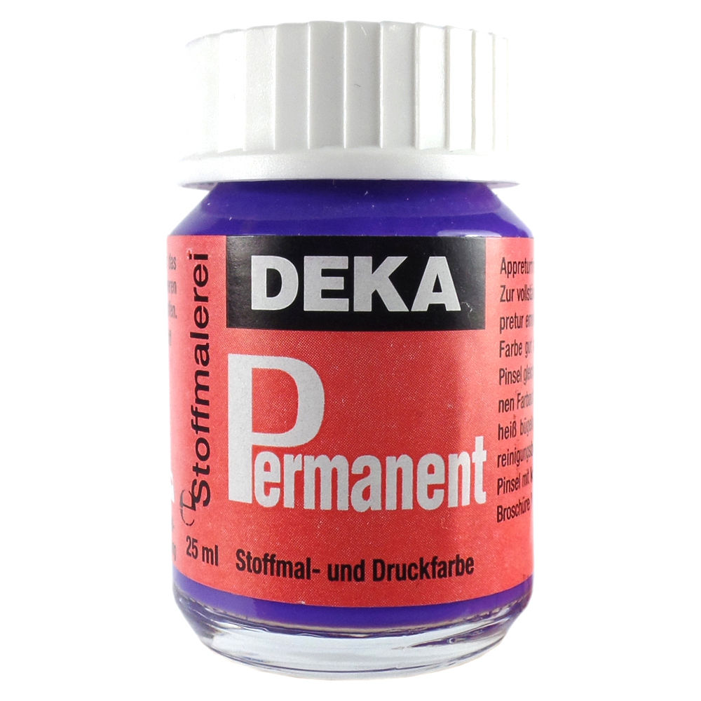 Image of Tygfärg DEKA Perm. 50 ml Lila  2033 (6F) 720433 4016485204331
