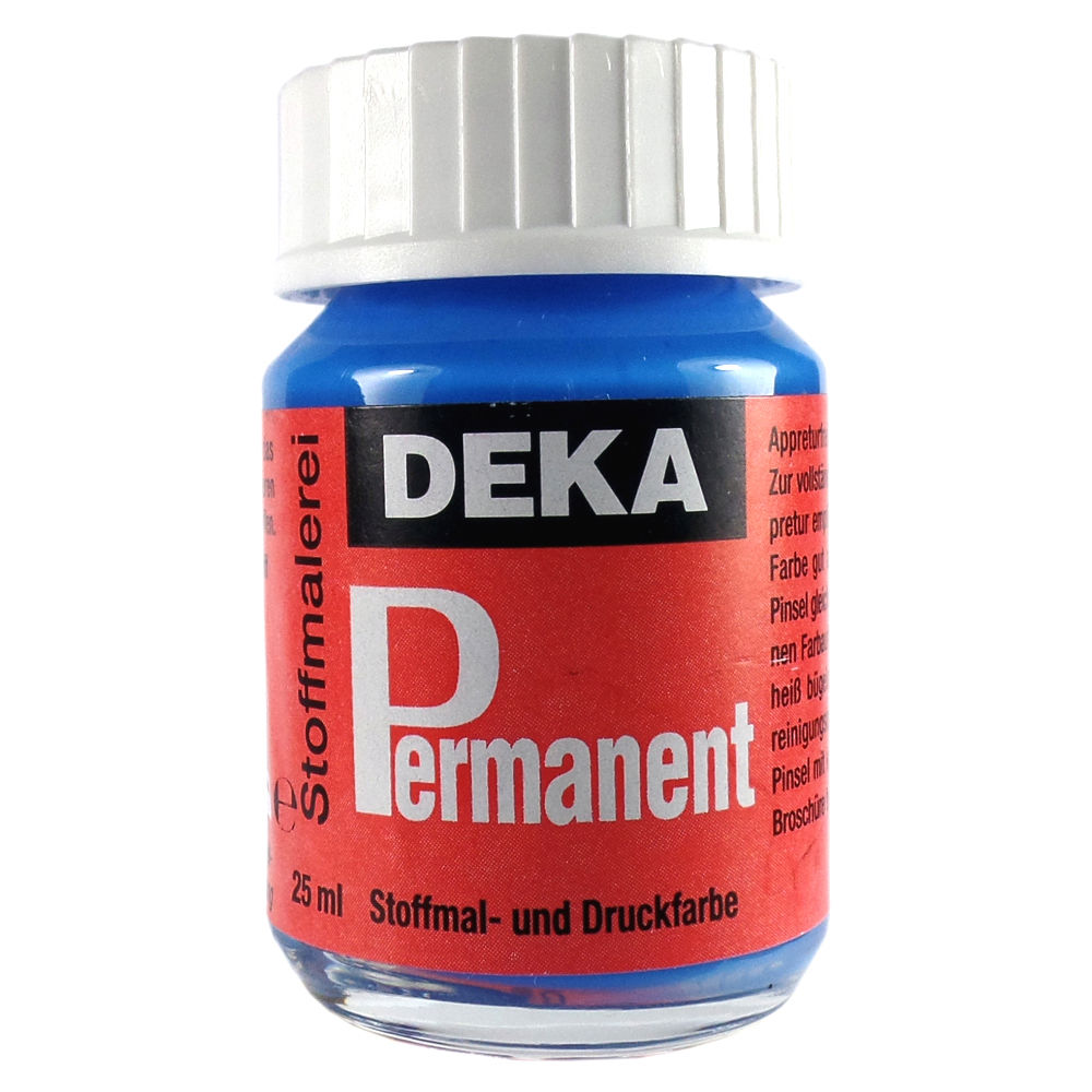 Image of Tygfärg DEKA Perm. 50 ml Ljusblå 2042 (6F) 720442 4016485204423