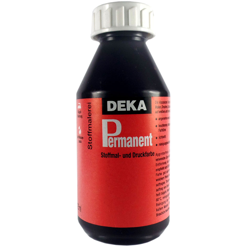 Image of Tygfärg DEKA Perm. 125 ml Mörkbrun  2085 720585 4016785205857