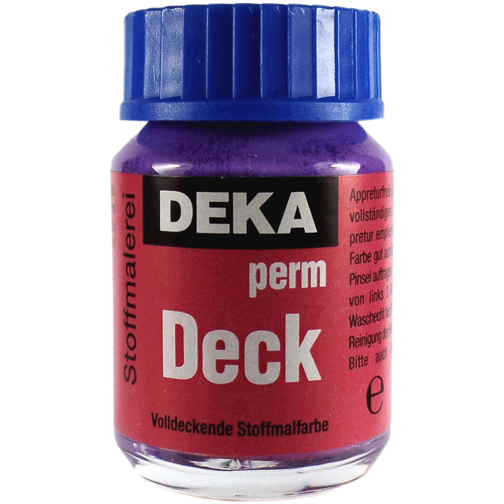 Image of Tygfärg DEKA PermDeck. 25 ml Lila  2333 (6F) 723233 4016785232334