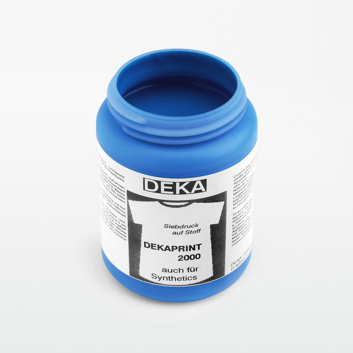 Image of Tygfärg DEKA Print 250 ml DECK Azure 63647 763647 4016785636477