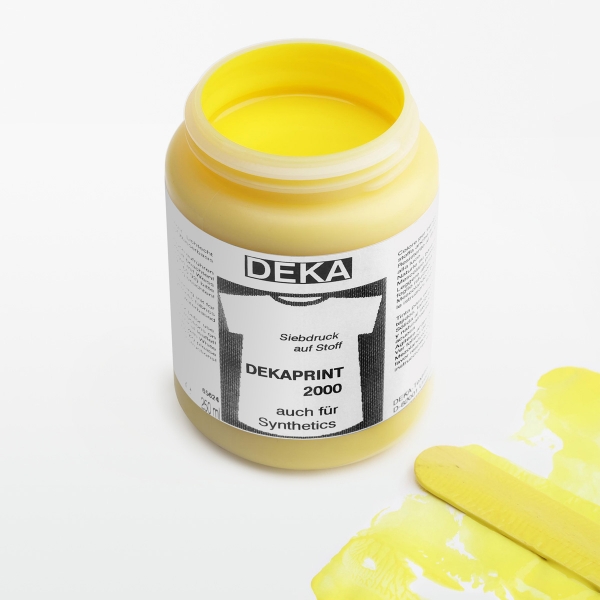 Image of Tygfärg DEKA Print 250 ml Gul 65604 765604 4016785656048