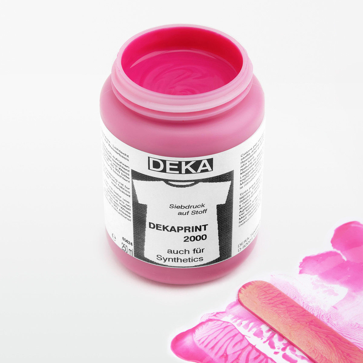 Image of Tygfärg DEKA Print 250 ml Rosa 65628 765628 4016785656284