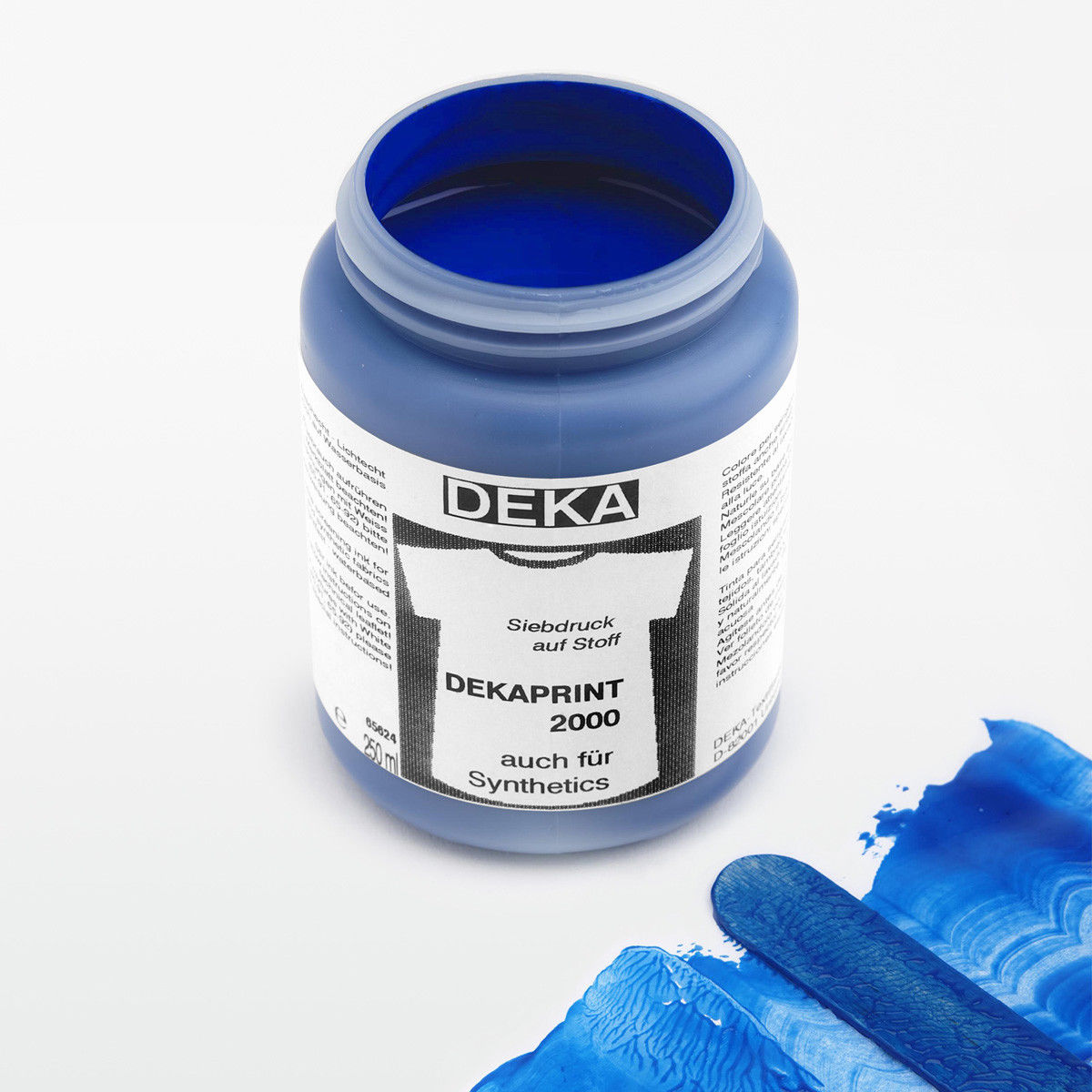 Image of Tygfärg DEKA Print 250 ml Ljusblå 65642 765642 4016785656420