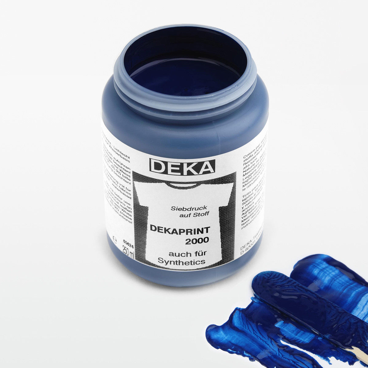 Image of Tygfärg DEKA Print 250 ml Blå 65648 765648 4016785656482