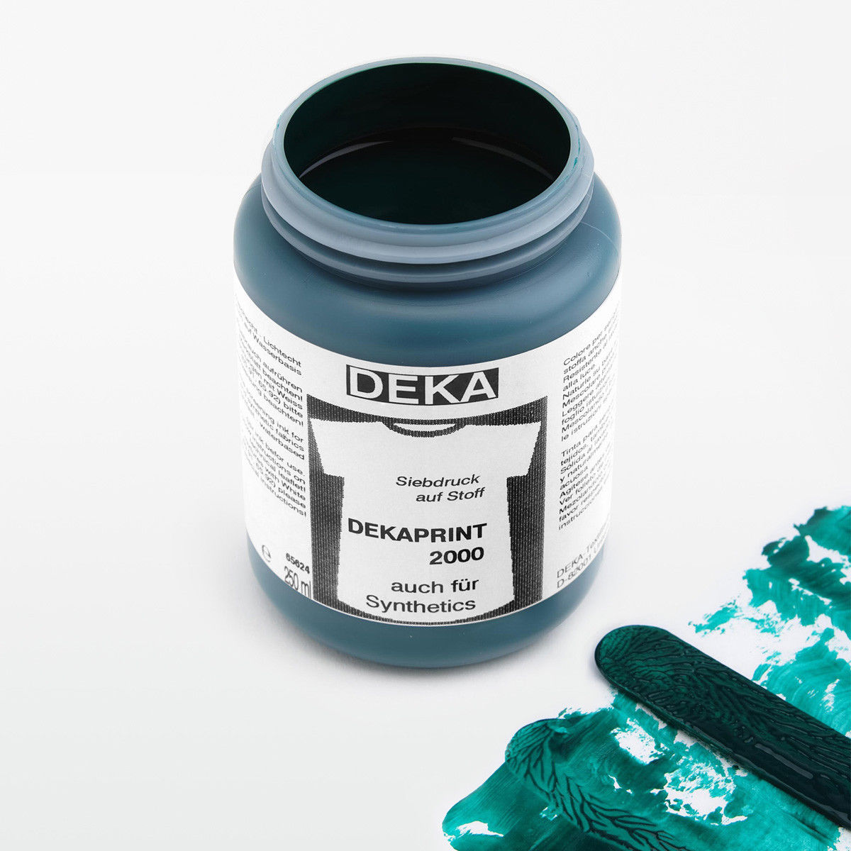 Image of Tygfärg DEKA Print 250 ml Mörkgrön 65670 765670 4016785656703
