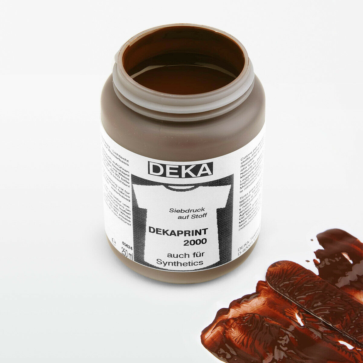 Image of Tygfärg DEKA Print 250 ml Ljusbrun 65682 765682 4016785656826