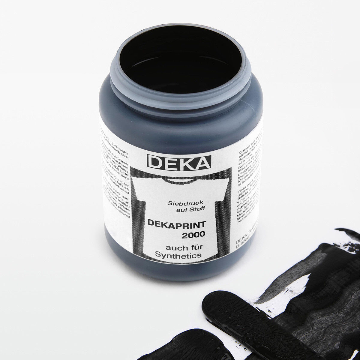 Image of Tygfärg DEKA Print 250 ml Svart 65690 765690 4016785656901