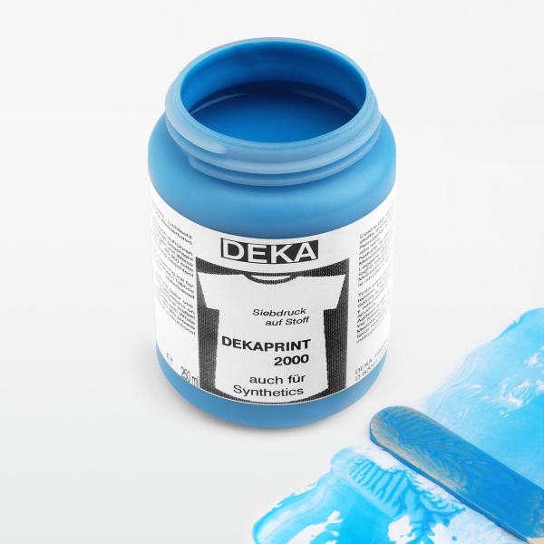 Image of Tygfärg DEKA Print 250 ml Euro Blå  6649 766649 4016785666498