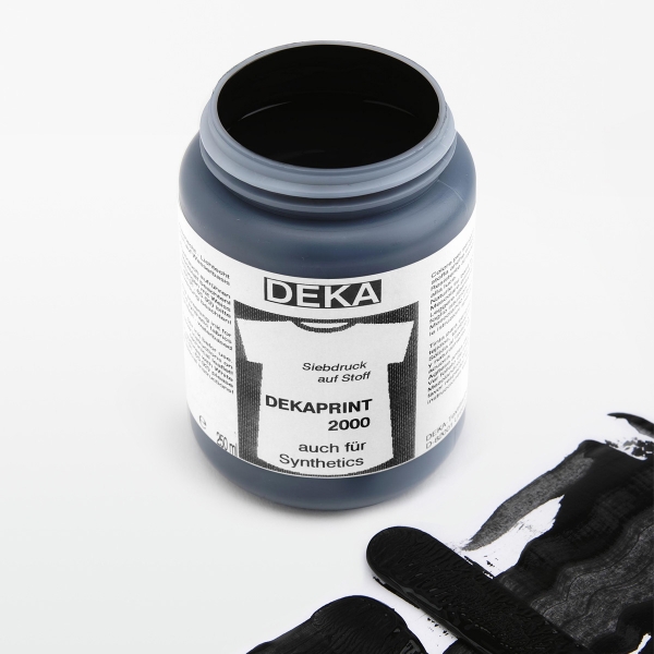 Image of Tygfärg DEKA Print 250 ml Euro Svart  6690 766690 4016785666900