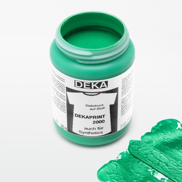 Image of Tygfärg DEKA Print 250 ml Met. Grön  6764 767664 4016785676640