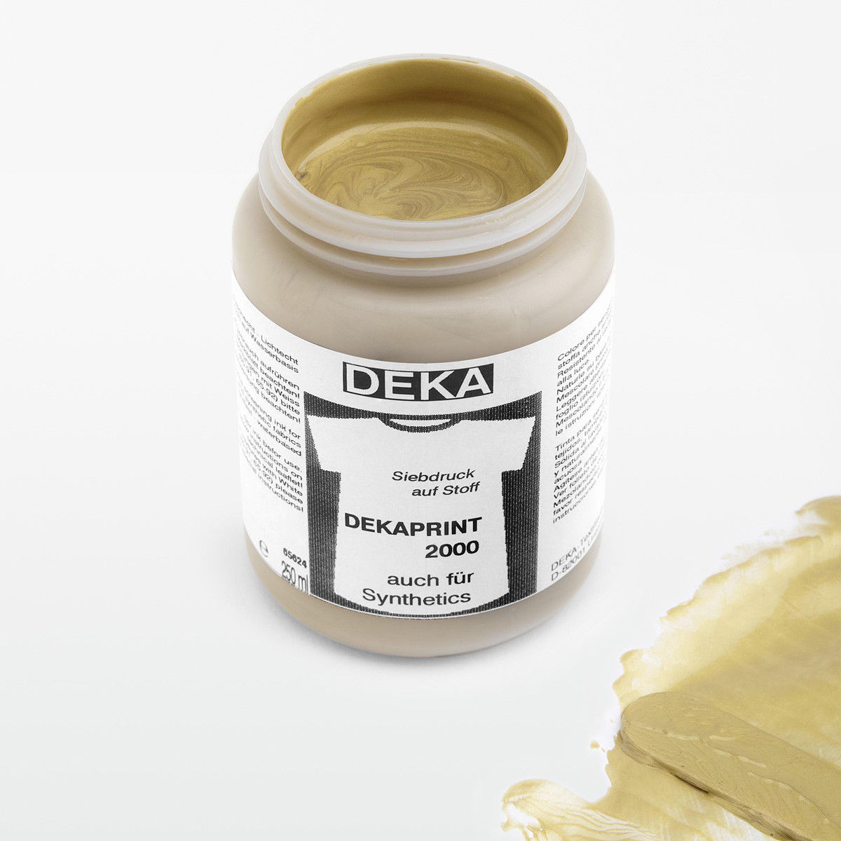 Image of Tygfärg DEKA Print 250 ml Met. Guld  6794 767694 4016785676947