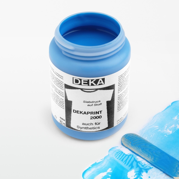 Image of Tygfärg DEKA Print 250 ml Neon Blå  6849 768649 4016785686496