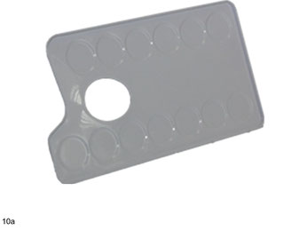 Image of Palett rekt. i metall 11x20cm 931001 7350006861758