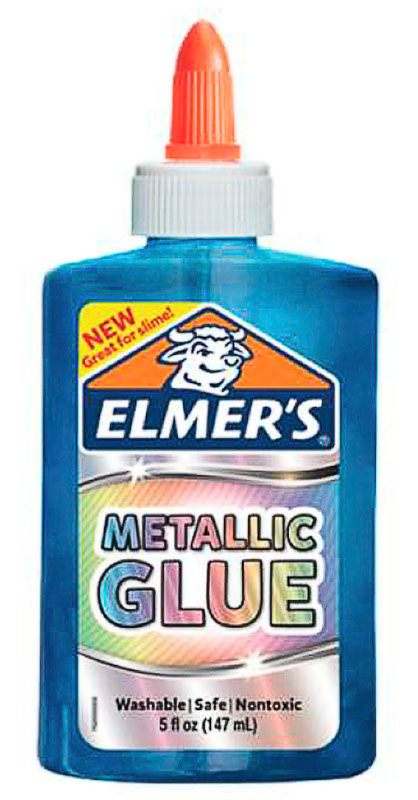 Image of Lim Elmers Metallic Glue 147 ml Blå, x6 2109503 3026981095030