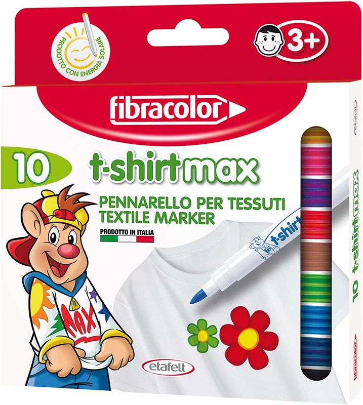 Image of Tygpennset Fibracolor T-shirt max 10-set (12F) 3+ 1000739 8008621000739
