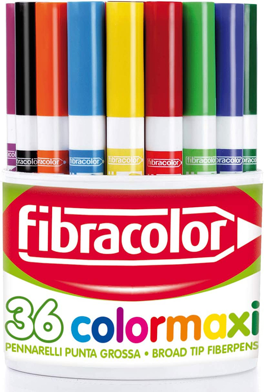 Image of Fiberpennset Fibracolor Colormaxi 36-set 640-36 1001637 8008621001637