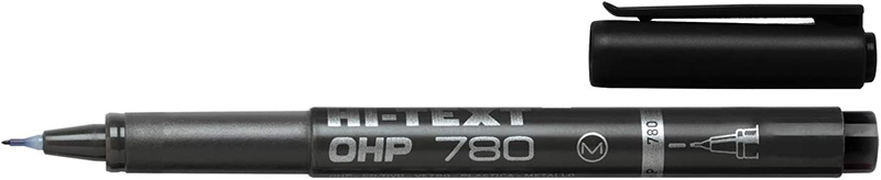 Image of Märkpenna HI-TEXT 780 OHP 4-set Medium Black 12-p 1015351 8008621015351