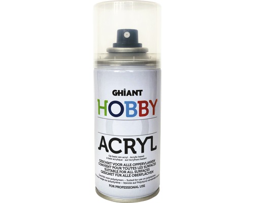 Image of LackSpray Ghiant Hobby Matt 150ml. 001 (6F) 615001 5412966150012