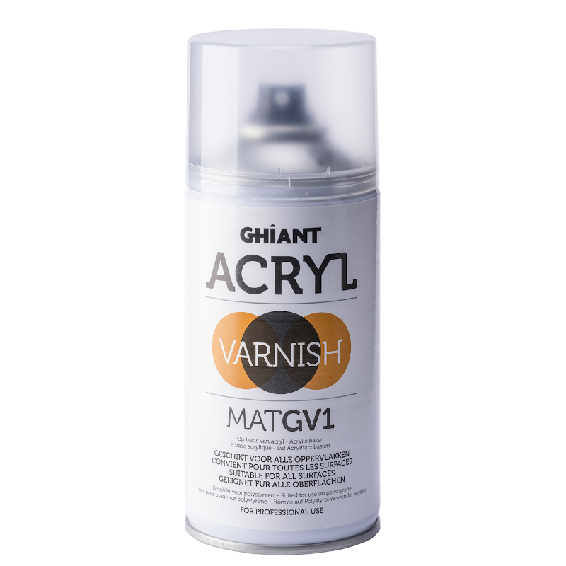 Image of Sprayfärg Ghiant Acryl 300 ml Lack Matt  701 (12F) 626701 5412966967016