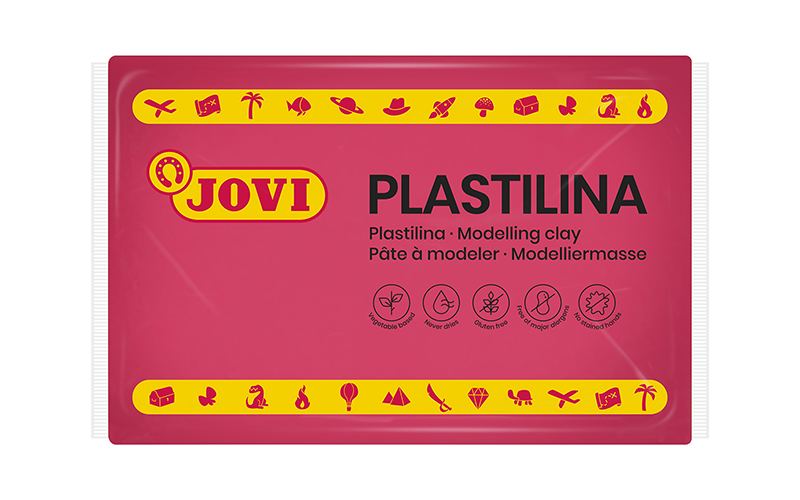 Image of Lera JOVI Plastilina (15F) 350Gr. Ruby 7206 2+ 7002608 8412027002608