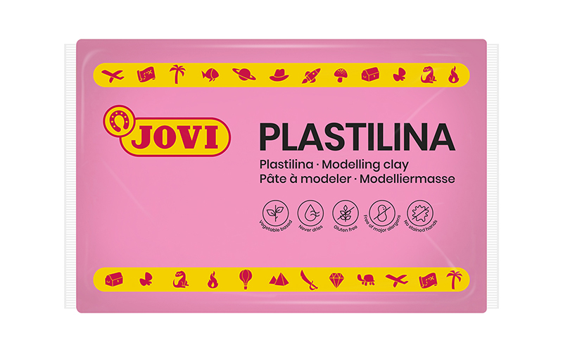 Image of Lera JOVI Plastilina (15F) 350Gr. Pink 7207 2+ 7002615 8412027002615